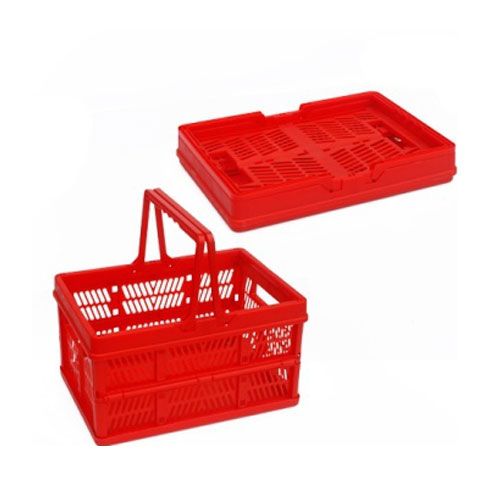 Handig Plastic Folding Mand voor Boodschappen doen