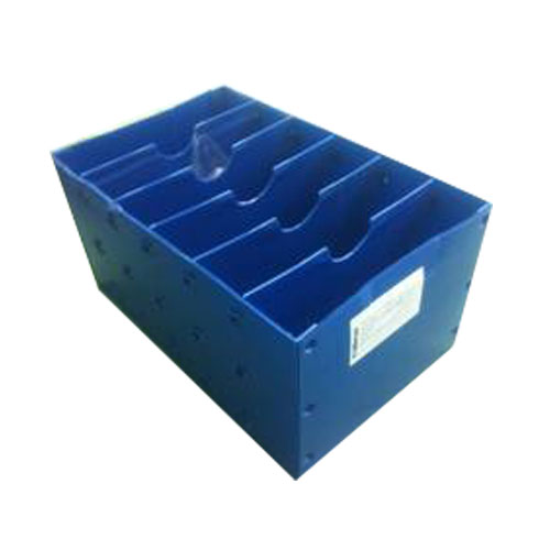 Plastic Corrugated dozen Mail trays